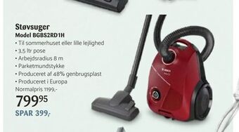 Kop & Kande Støvsuger tilbud