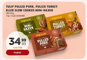 Scandinavian Park Tulip pulled pork, pulled turkey eller slow cooked mini-haxen tilbud