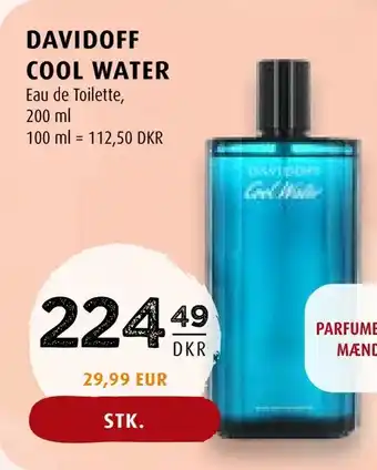 Scandinavian Park Davidoff cool water tilbud