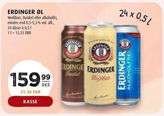 Scandinavian Park Erdinger øl tilbud