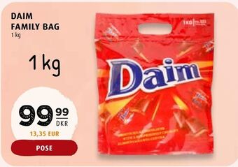 Scandinavian Park Daim family bag tilbud
