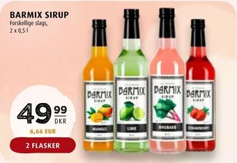 Scandinavian Park Barmix sirup tilbud