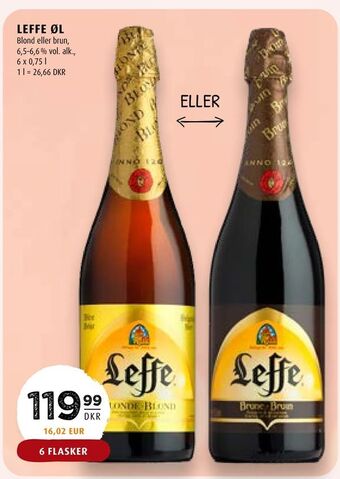 Scandinavian Park LEFFE ØL tilbud