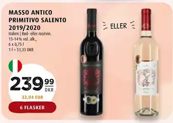 Scandinavian Park Masso antico primitivo salento 2019/2020 tilbud