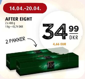 Scandinavian Park AFTER EIGHT tilbud