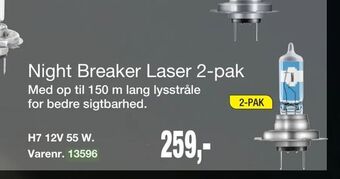 Harald Nyborg Night Breaker Laser 2-pak tilbud