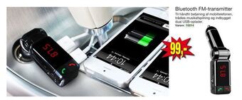 Harald Nyborg Bluetooth FM-transmitter tilbud