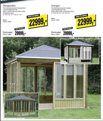 Harald Nyborg Havepavillon tilbud