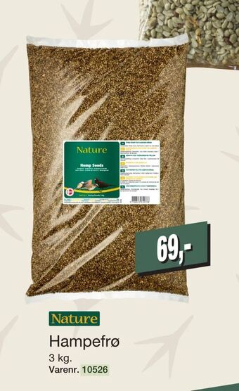 Harald Nyborg Hampefrø tilbud