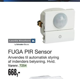 Harald Nyborg FUGA PIR Sensor tilbud