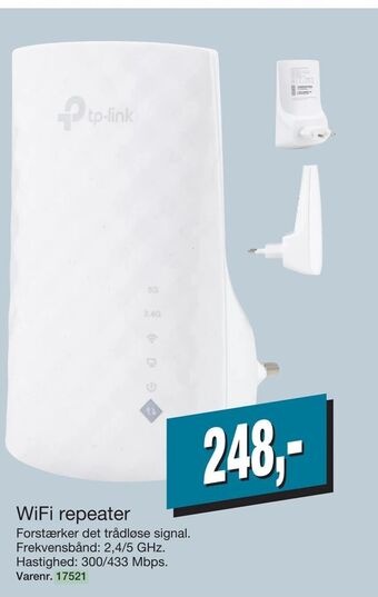 Harald Nyborg WiFi repeater tilbud