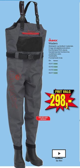 Harald Nyborg Waders tilbud