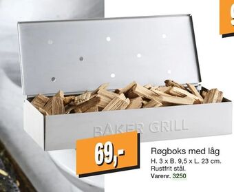 Harald Nyborg Røgboks med låg tilbud