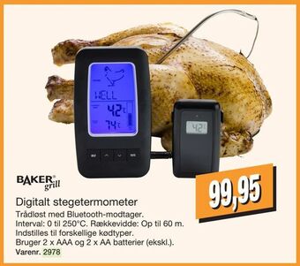 Harald Nyborg Digitalt stegetermometer tilbud