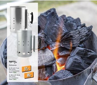 Harald Nyborg Grillstarter tilbud