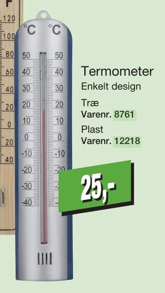 Harald Nyborg Termometer tilbud