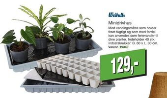 Harald Nyborg Minidrivhus tilbud
