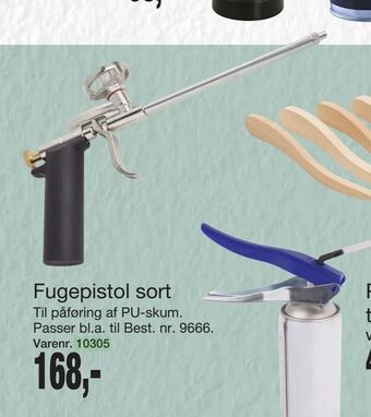 Harald Nyborg Fugepistol sort tilbud