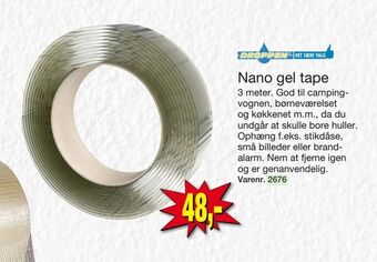 Harald Nyborg Nano gel tape tilbud