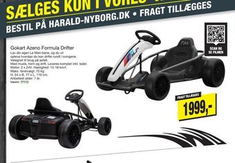 Harald Nyborg Gokart Azeno Formula Drifter tilbud