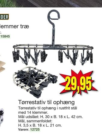 Harald Nyborg Tørrestativ til ophæng tilbud