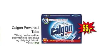 Harald Nyborg Calgon Powerball Tabs tilbud