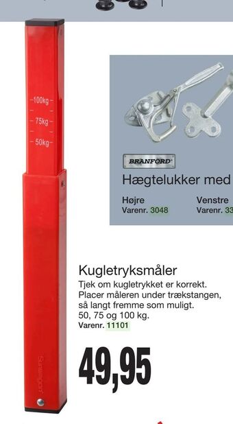 Harald Nyborg Kugletryksmåler tilbud