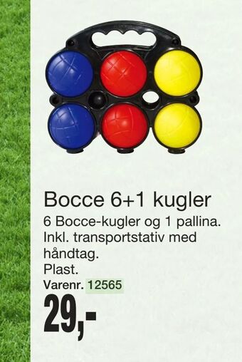 Harald Nyborg Bocce 6+1 kugler tilbud