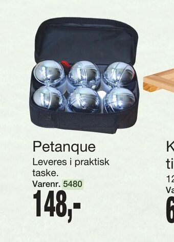 Harald Nyborg Petanque tilbud