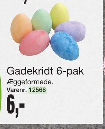 Harald Nyborg Gadekridt 6-pak tilbud