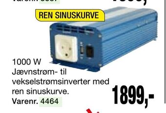 Harald Nyborg Omformer/inverter tilbud