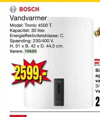 Harald Nyborg Vandvarmer tilbud