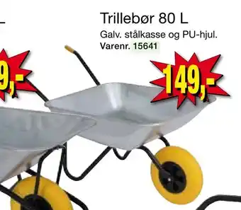 Harald Nyborg Trillebør 80 L tilbud