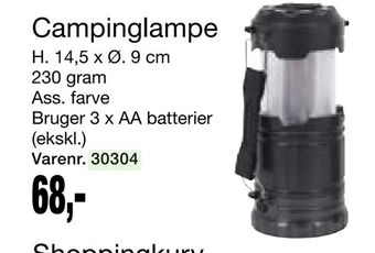 Harald Nyborg Campinglampe tilbud