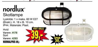 Harald Nyborg Skotlampe tilbud