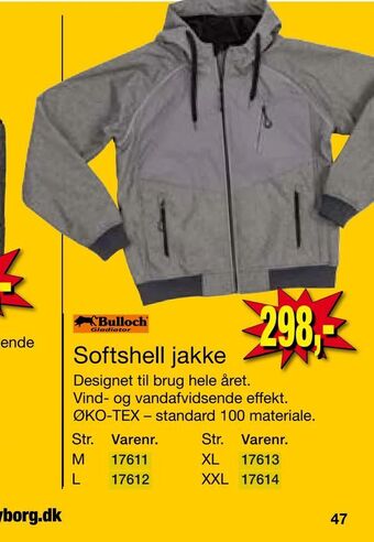 Harald Nyborg Softshell jakke tilbud