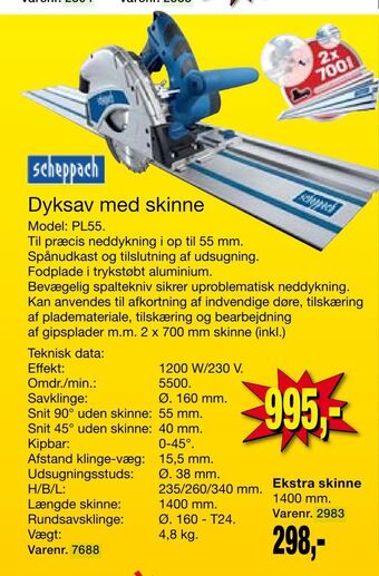 Harald Nyborg Dyksav med skinne tilbud