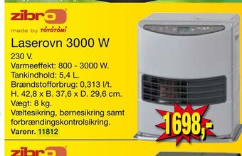 Harald Nyborg Laserovn 3000 W tilbud