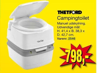 Harald Nyborg Campingtoilet tilbud