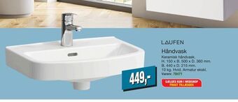 Harald Nyborg Håndvask tilbud