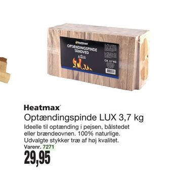 Harald Nyborg Optændingspinde LUX 3,7 kg tilbud