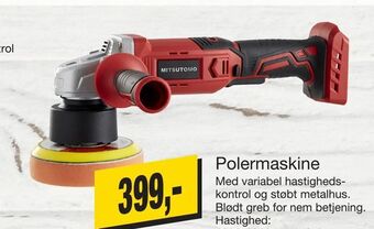 Harald Nyborg Polermaskine tilbud