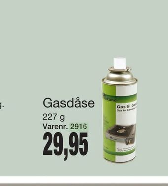 Harald Nyborg Gasdåse tilbud