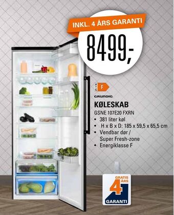 El-Salg Køleskab tilbud