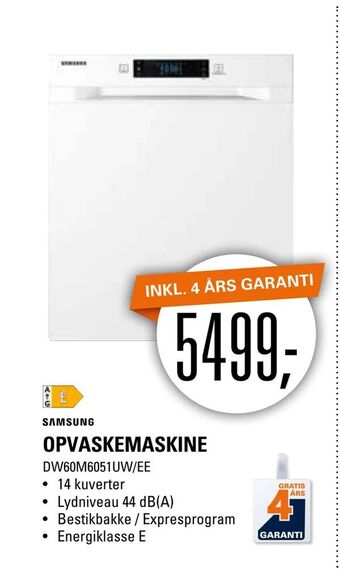 El-Salg Opvaskemaskine tilbud