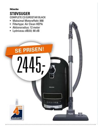El-Salg Støvsuger tilbud