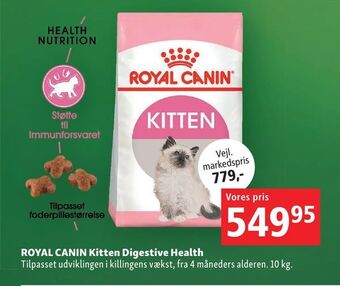 Maxi Zoo ROYAL CANIN Kitten Digestive Health tilbud