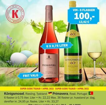 Købmandsgården Königsmosel tilbud