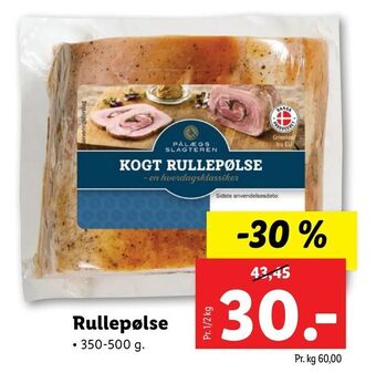 Let-Køb Rullepølse tilbud