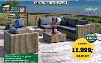 XL-BYG Menorca modul sofasæt tilbud
